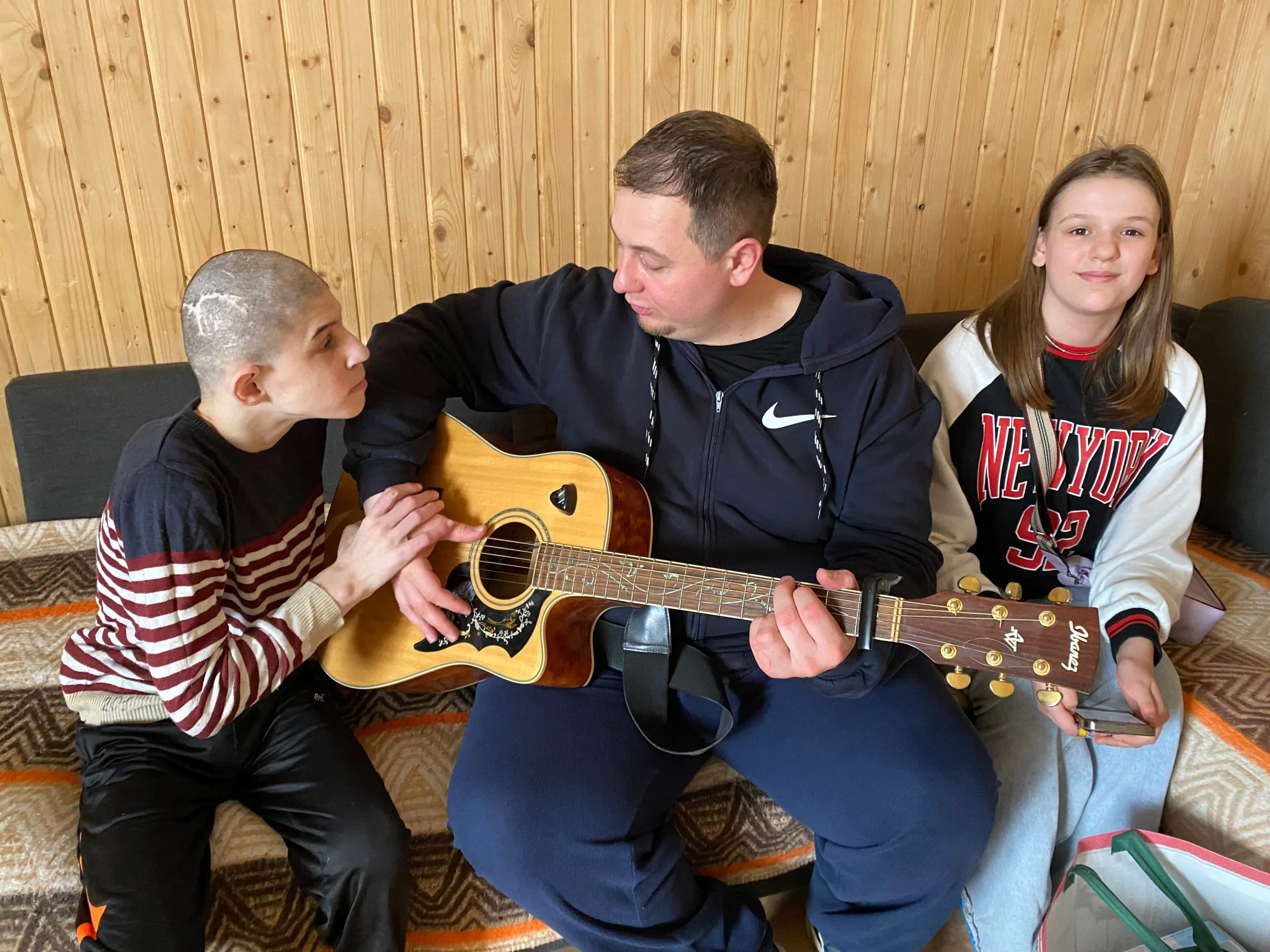 Singing & Smiles in Zaluchchya